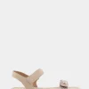 Comfortable Women's Adjustable Quarter Strap Sandal in Roccia Snake Print Leather