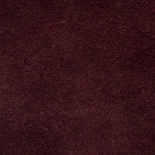 Comfortable Women's Ballet Flat in Deep Aubergine Suede Suede