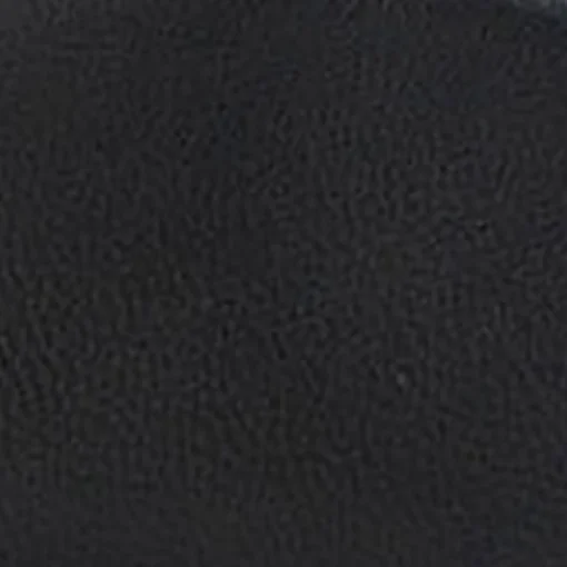 Comfortable Women's Collapsible Back Loafer in Black Leather