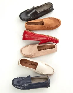 Comfortable Women's Driver in Tan Suede