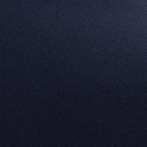 Comfortable Women's Heeled Pump in Navy Stretch Fabric