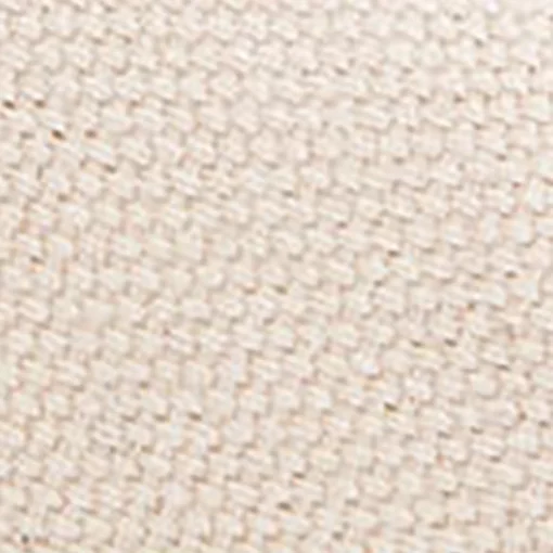 Comfortable Women's Knotted Buckled Footbed Wedge Sandal in Natural Canvas Fabric Canvas Fabric