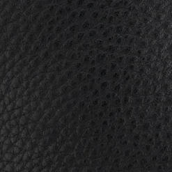 Comfortable Women's Lace Up Combat Boot With Monk Strap in Black Pebbled Leather Leather
