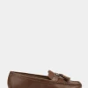 Comfortable Women's Loafer in Tan Faux Leather