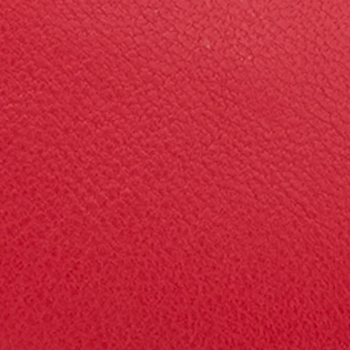 Comfortable Women's Mid Heel Pump in Red Genuine Leather