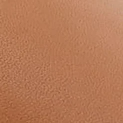 Comfortable Women's Molded Footbed Low Block Heel Slide in Tan Leather