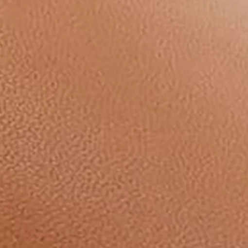 Comfortable Women's Molded Footbed Low Block Heel Slide in Tan Leather