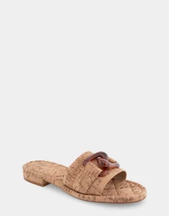 Comfortable Women's Ornamented Sandal in Cork