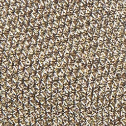 Comfortable Women's Point Toe Statement Heel Pump in Soft Gold Fabric Metallic Lame Fabric