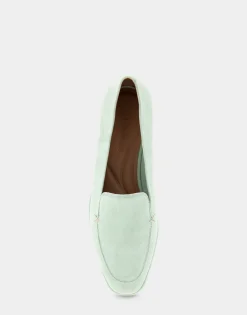 Comfortable Women's Tailored Loafer in Gleam Suede