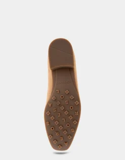 Comfortable Women's Tailored Loafer in Doe Nubuck Leather