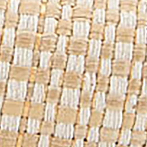 Comfortable Women's Two Band Molded Footbed Sandal in Natural Raffia Combo Raffia Fabric